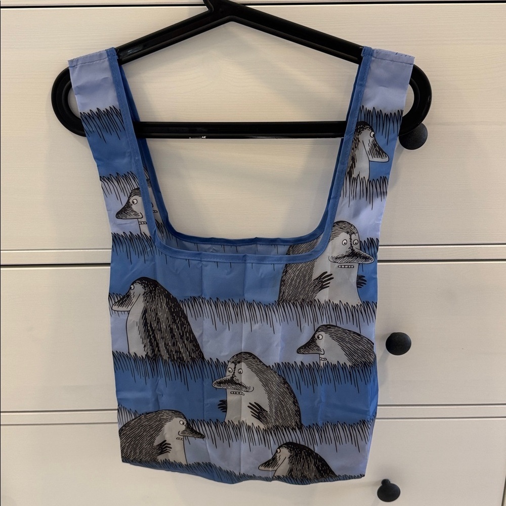 Moomin Characters Smart Bag The Groke Morko Reusable Sustainable  Packable
